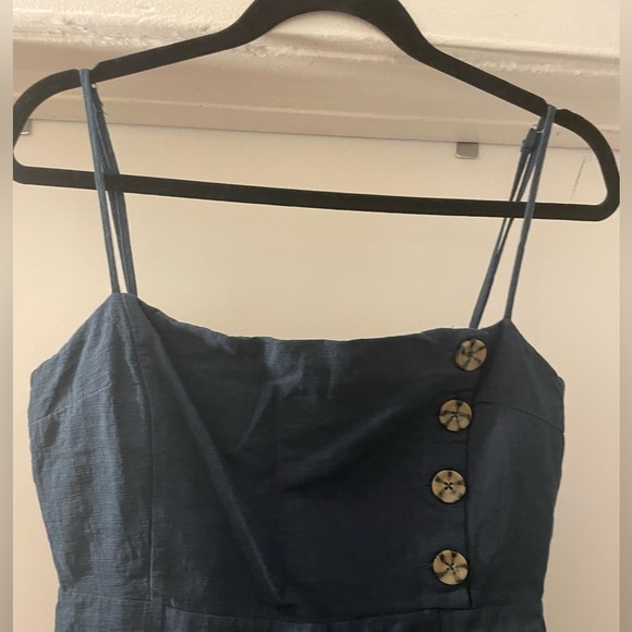 Urban outfitters navy blue mini dress size 4 - Picture 6 of 7